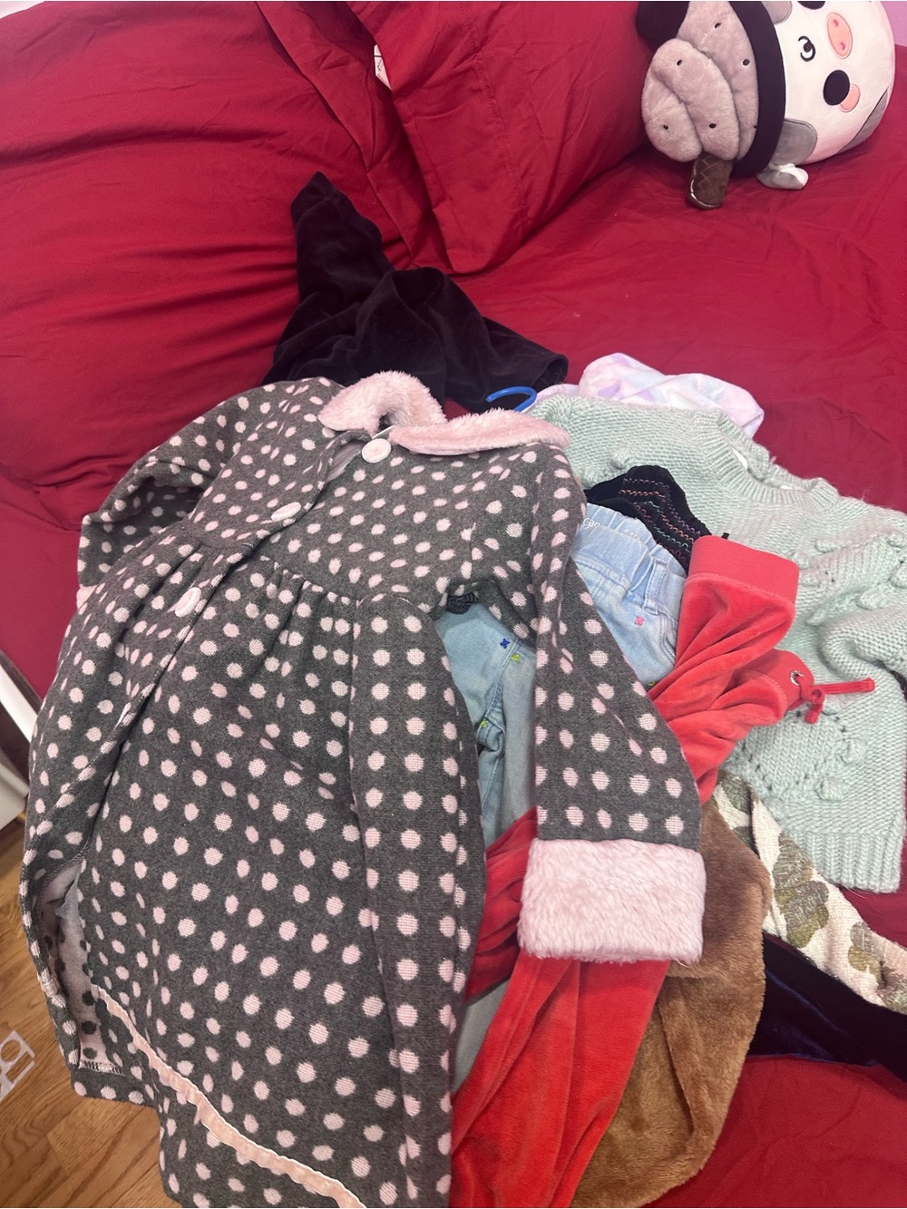 Girl kid 14 pc clothing bundle